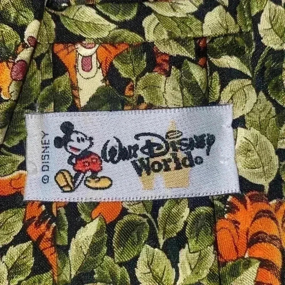 Walt Disney World 100% silk Tigger Tie - Picture 4 of 6